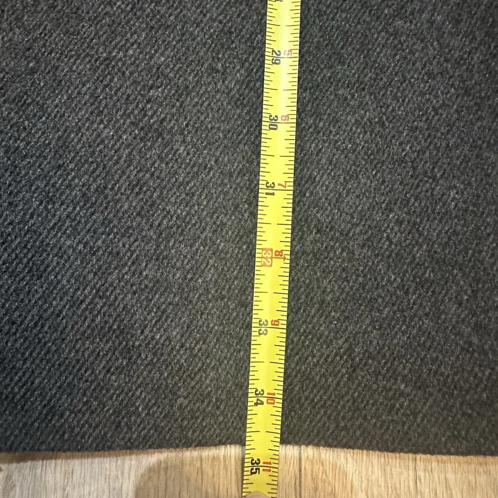 Banana‎ Republic Mens Small Overcoat 97% Cashmere Gray Topcoat Quiet Luxury EUC